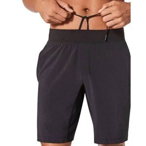 LULULEMON ATHLETICA T.H.E. Short Linerless 9' In Black Size Medium